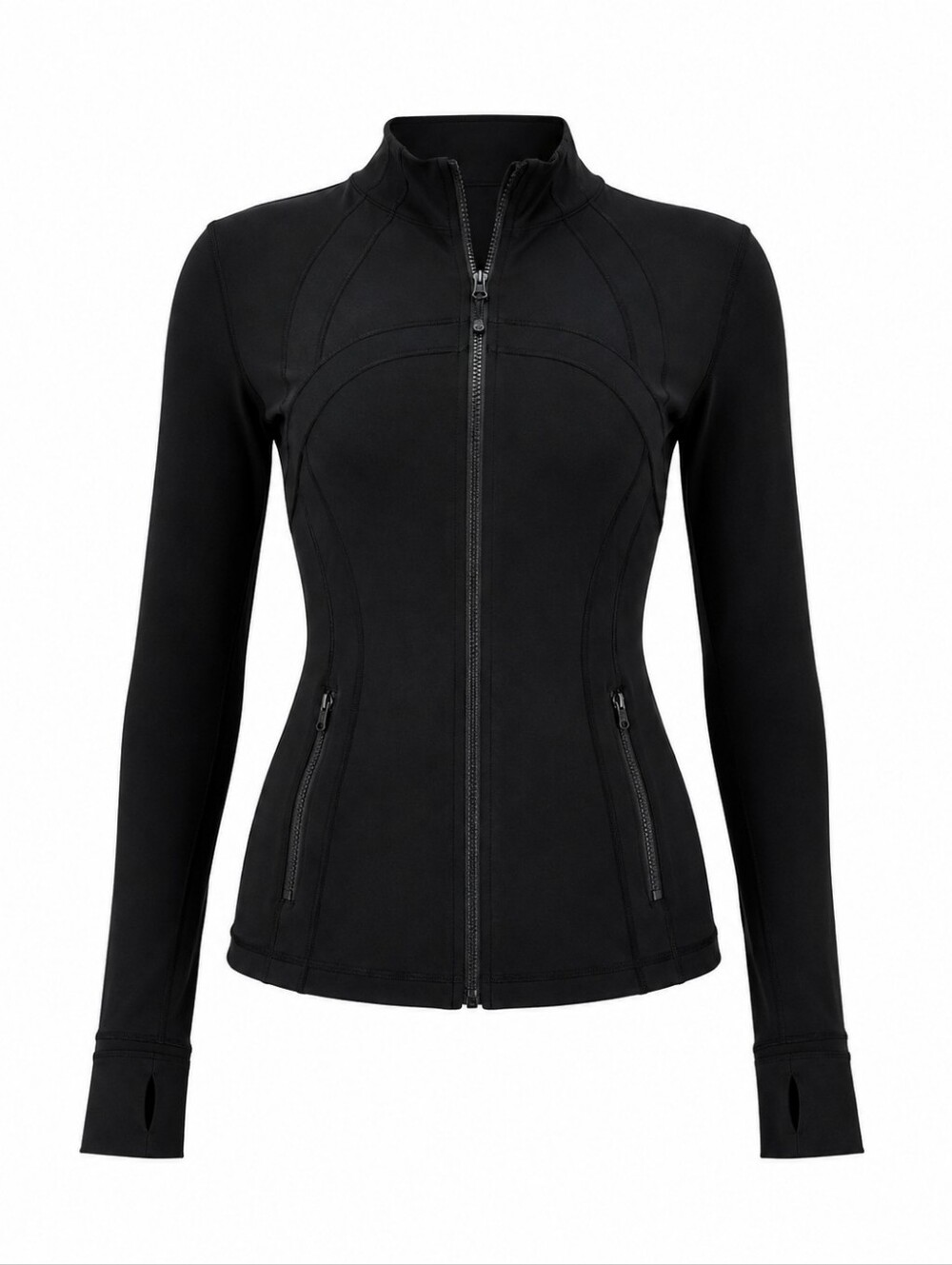 Lululemon Define Jacket Black Women’s Size 6 Full Zip - Picture 2 of 6